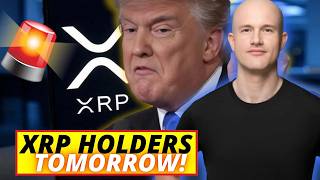 XRP JUST IN!! DONALD TRUMP IS DOING IT TOMORROW?! COINBASE TO SHOCKED EVERYONE ABOUT XRP?!