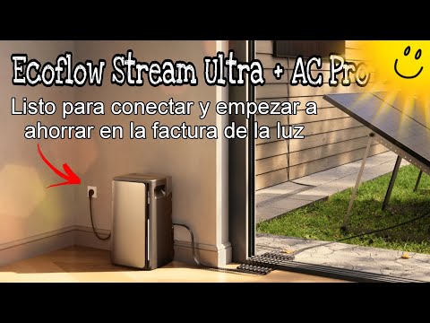 ECOFLOW STREAM ULTRA + AC PRO ¡PREPARADO PARA ENCHUFAR 🔌 Y AHORRAR!