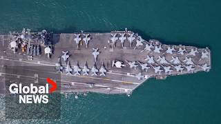 YouTube video thumbnail: Tehran Signals Readiness to Respond as Washington Maintains Pressure
