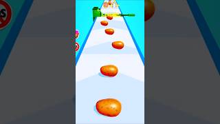 Potato Rush Vegetable Run #20 #shorts #viral #games