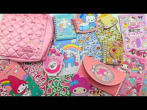 10 minutes Satisfying with Unboxing Cute Pink Sanrio Collection | Review Toys | ASMR