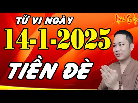 Tu Vi Hang Ngay 14/1/2025 Tiền Đè Ngập Mặt. CHÚC MỪNG Con Giáp Được LỘC TRỜI CHO, Ngày Mai Trúng Lớn