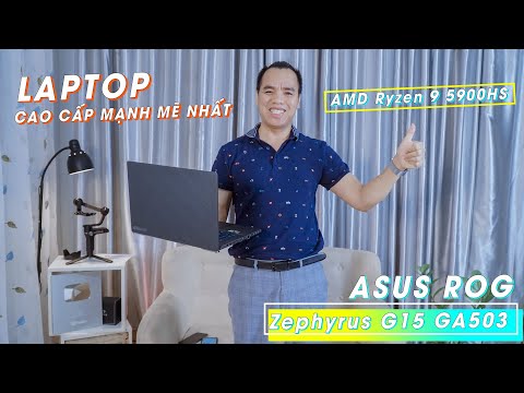 (VIETNAMESE) Quá Ấn Tượng Sức Mạnh Cơ Bắp Laptop ASUS ROG Zephyrus G15 GA503