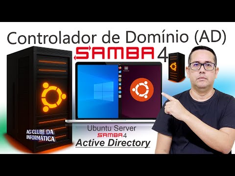 Como Configurar Samba 4 Controlador de Domínio (Active Directory) Ubuntu Server ou Debian Server