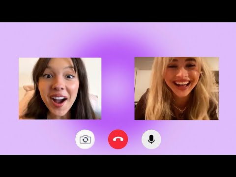 Olivia Rodrigo and Sabrina Carpenter’s Wholesome FaceTime Call!