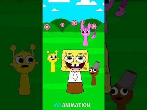 NEW Colour Match Puzzle Challenge Labubu, Spongebob Sprunki Animation #sprunki