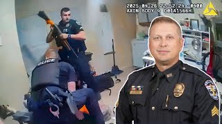 Bodycam: Sergeant Shoots The Gun Out Of Suspect Hand. Louisville Metro Police.  April 26th, 2025