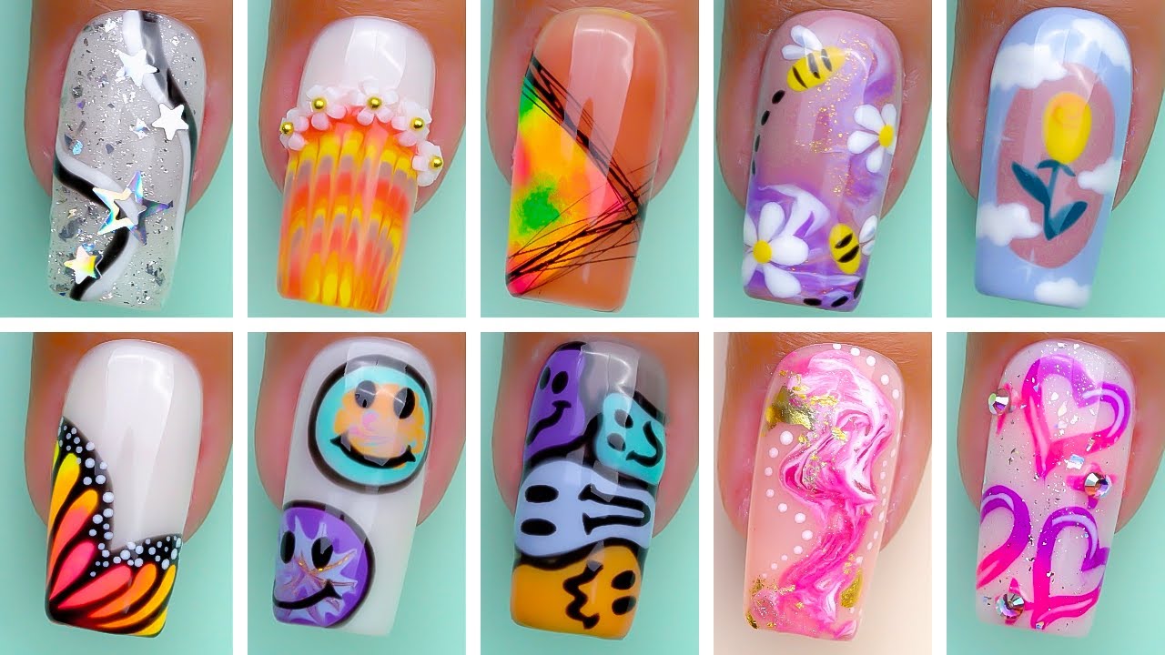 10 Trending Nail Designs Ideas | Amazing Nails Art Ideas And Tricks | Nail Art