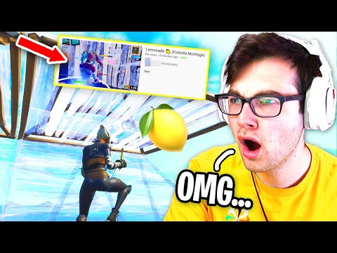REACTING to Fortnite Montages with ZERO VIEWS... (underrated)
