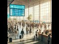 Airport Security and Boarding Procedures