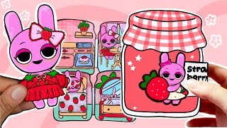 (Tutorial) Pinki Strawberry Squishy Book DIY Secrets Revealed!