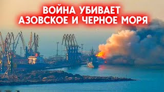 Украинские моря: последствия войны. Азов уничтожает оккупация Мариуполя, Черное море - корабли РФ
