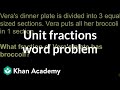 Identifying Unit Fractions in Word Problems