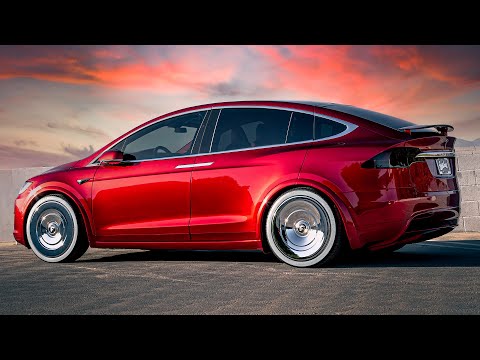 Quavo's Bloody Tesla X | West Coast Customs