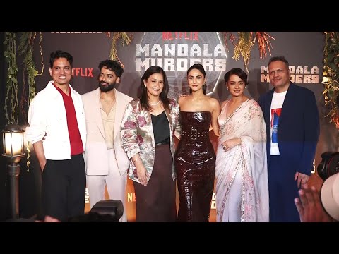 Vaani Kapoor, Surveen Chawla, Gopi Puthran And Manan Rawat At Trailer Launch Of ‘Mandala Murders’