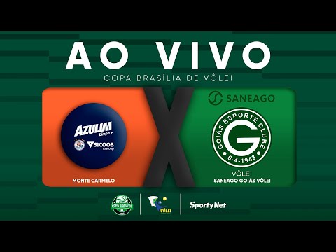 AO VIVO E COM IMAGENS: MONTE CARMELO (MG) X SANEAGO GOIÁS (GO)  | COPA BRASÍLIA DE VÔLEI | 2ª RODADA