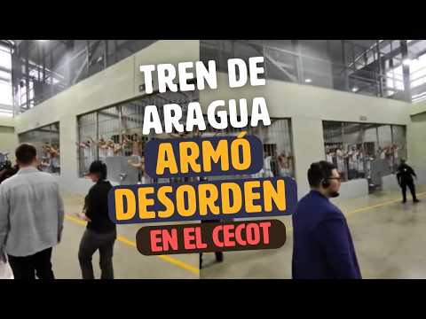 Venezolanos del Tren de Aragua Armaron una REVOLUCION dentro del CECOT