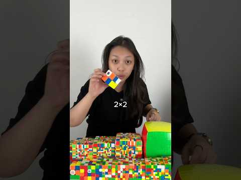 Jour 1 : Je résous les Rubik's Cubes du 2x2 au 17x17 !