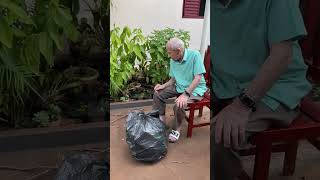 A felicidade do vô por o neto já ter feito a poda🥰🙏🏻 Vídeo gravado no dia 16/08/2025