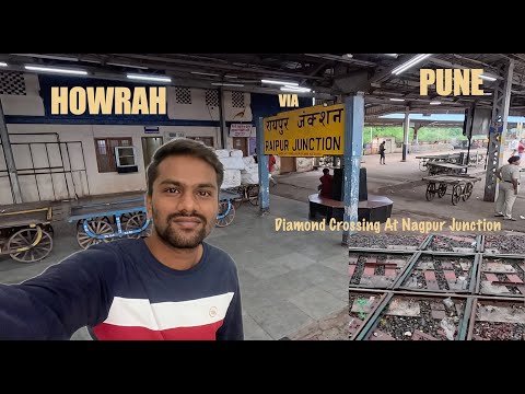 Howrah To Pune || Azad Hind SuperFast Express Train Journey || Maharashtra || #ajaybhainagalla #pune