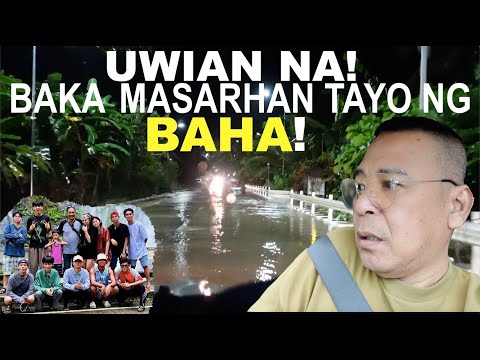 UWI na TAYO! LUMALAKI ang BAHA!😯🇵🇭🙏  Parang BINAGYO ang OUTING namin ng FAMILY ni DEXTER!