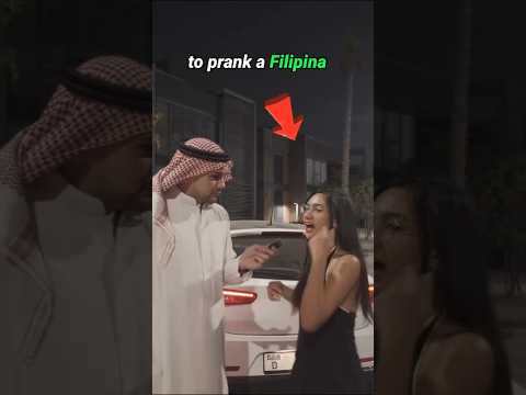 Filipina Got Pranked by Arab Abroad 😂 | Priceless Reaction!