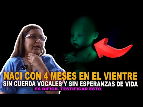 NACIO DE 4 MESES EN EL VIENTRE SIN CUERDAS  VOCALES Y SIN ESPERANZA DE VIDA // KARLA THERESSA ARIAS