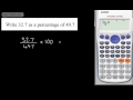Converting Fractions to Percentages