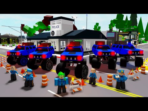 MONSTER TRUCK POLICE IN BROOKHAVEN RP!