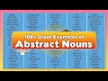 Understanding Abstract Nouns