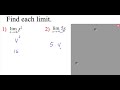 Understanding Limits and Their Properties