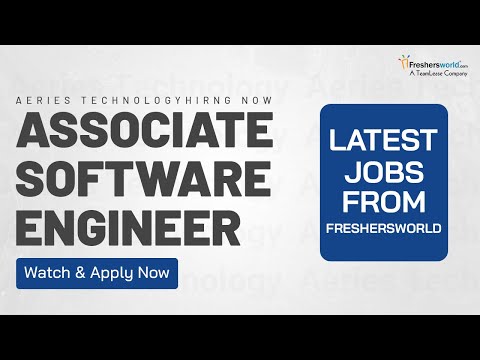 Aeries Technology - Hiring Associate Software Engineer | 10 LPA | Jobs For Freshers | Bangalore