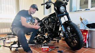 Harley Lowrider S First Start with 30/30 Cam!!