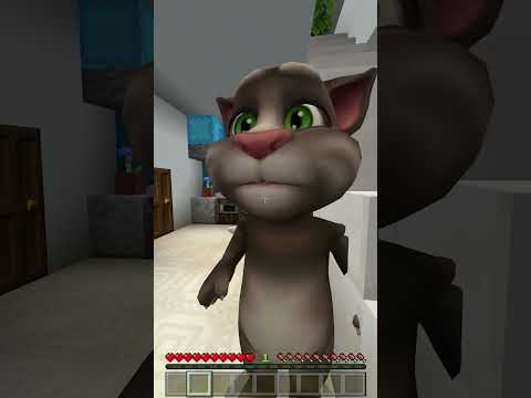 #ماين_كرافت  #minecraft  😍! ماين كرافت لكن لقيت القط توم ما زعلان بسبب الايك و الاشتراك