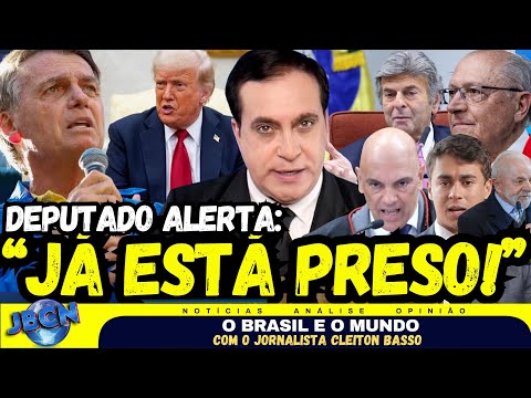 Urgente! "JÁ ESTÁ PRESO!", DIZ DEPUTADO ALIADO DE BOLSONARO, ADVOGADOS QUESTIONAM MORAES, TRUMP