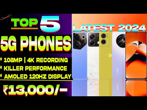 Best 5g Smartphone Under 13000 in 2024| 108mp camera| Amoled Display| Best 5G Phone Under 13000