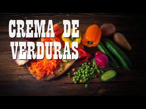 Deliciosa crema de verduras, fácil y rápida | COCINE CON TUTI