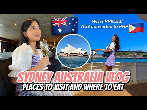 10 DAYS IN SYDNEY AUSTRALIA! Places to visit, foods to try, and meeting friends | Tyra C.