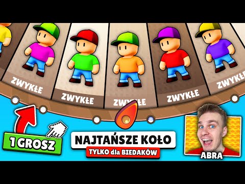 NIGDY NIE BYŁO *TAŃSZEGO* KOŁA z NOWYMI SKINAMI w Stumble Guys! 😱 (POSPIESZ SIĘ) ⚠️