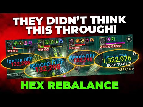This Hex Rebalance is Something Else       Raid Shadow Legends TEST SERVER