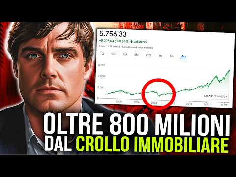 Oltre 800 MILIONI dal CROLLO IMMOBILIARE: la STORIA di MICHAEL BURRY