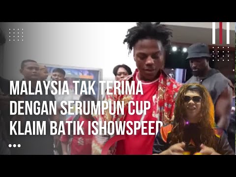 Orang Malaysia Ini Klaim Batik Indonesia, IShowSpeed Menyesal Datang ke Malaysia