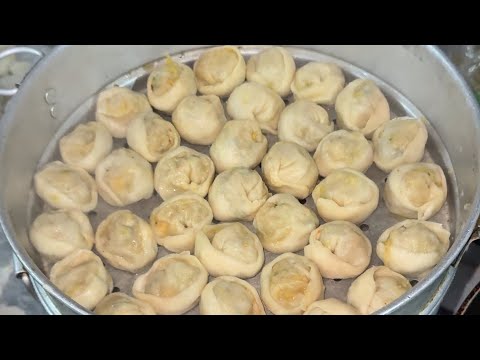 देखलो Veg Momo कैसे बनता है 🥟😋