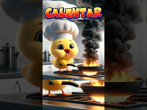 🌞PIXEL809🌞 POLLITO COCINANDO #humor #meme #ia