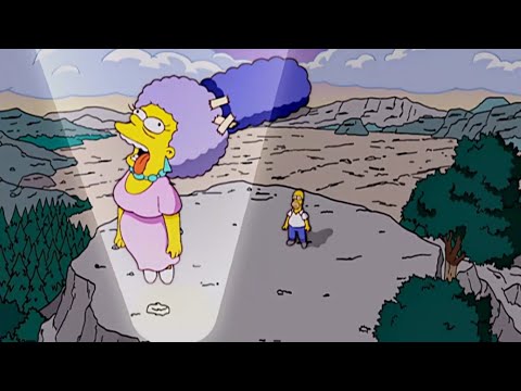 Homero se transforma en la muerte y mata a Selma | Los Simpson - La Casita Del Horror 14 | Resumen