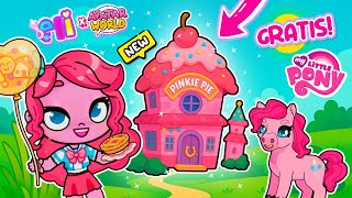 Decoro GRATIS la Casa de Pinkie Pie en Avatar World 🎀✨ MY LITTLE PONY 🎈 