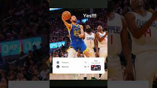Warriors Win 2025-26 NBA Season Game 5 Vs Los Angelas Clippers! October 28 2025 #shorts #nba