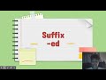 Mastering -ed Suffix Spelling Rules