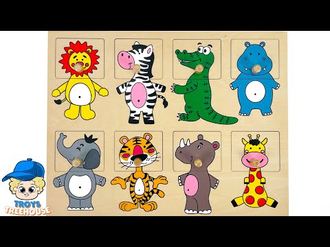 Compilation of Animal and Shape Puzzles