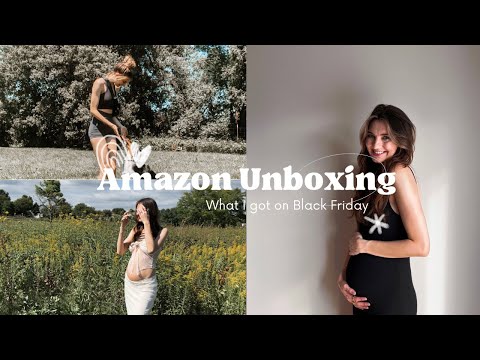 AMAZON UNBOXING : Black Friday Haul + Baby Registry Items + Nursery Items